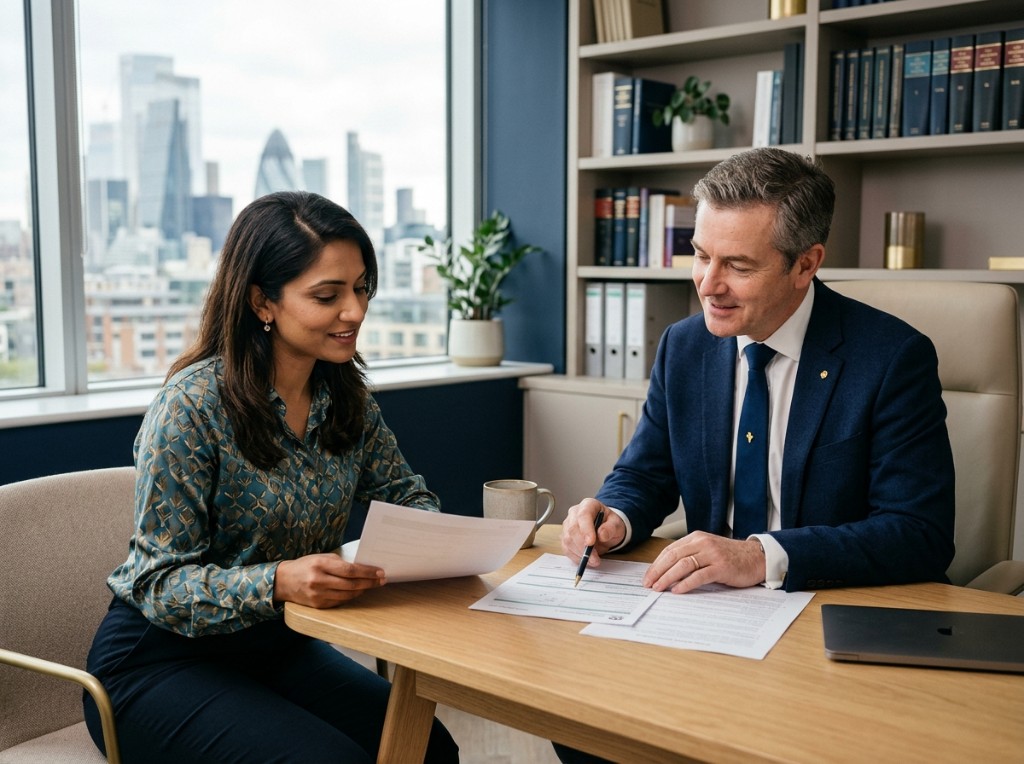 Alpha Springs Solicitors — experienced legal professionals in a modern office